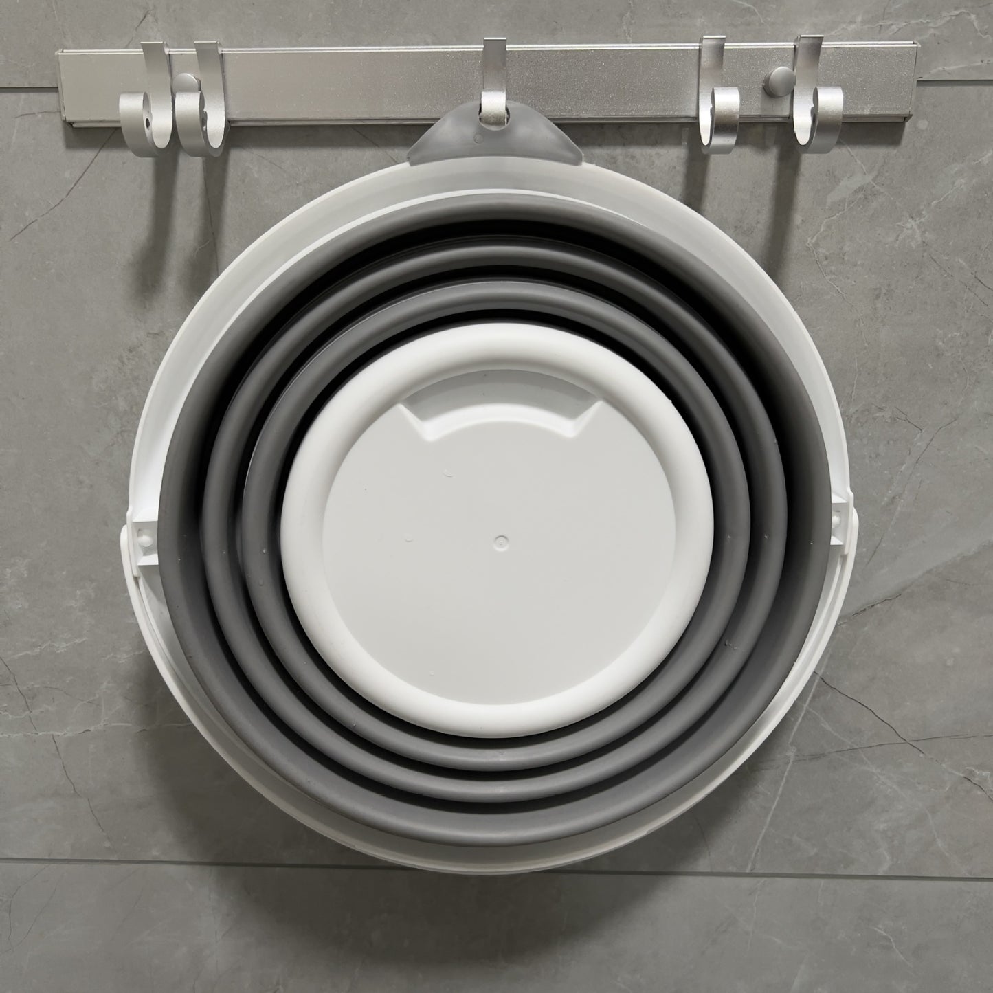 10L Plastic Folding Bucket for Household, Garden & Fishing Use