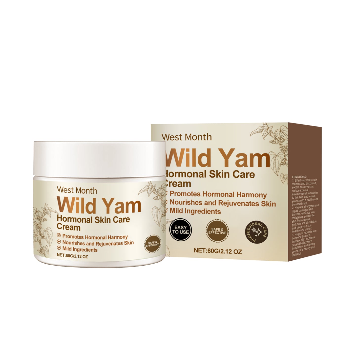 Brightening Face Balance Cream with Lemon Extract & Glycerin