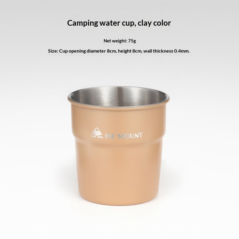 Outdoor Stainless Steel Swallow Cup for Camping 300ml