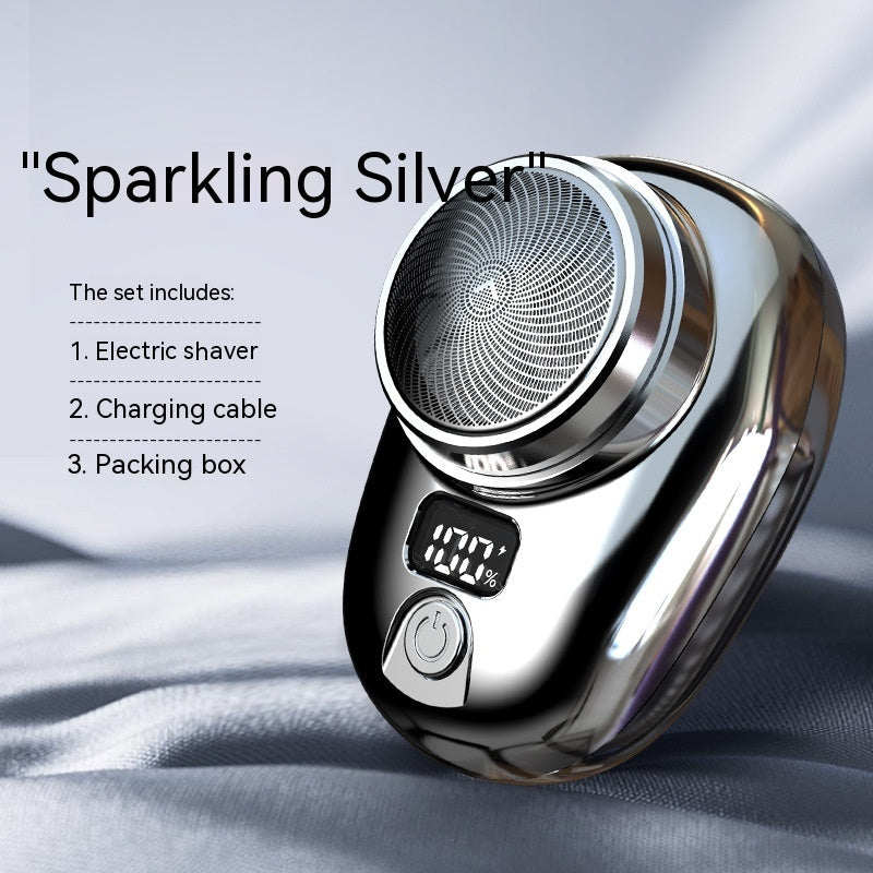 Portable Electric Shaver for Men Rechargeable Waterproof Compact Razor
