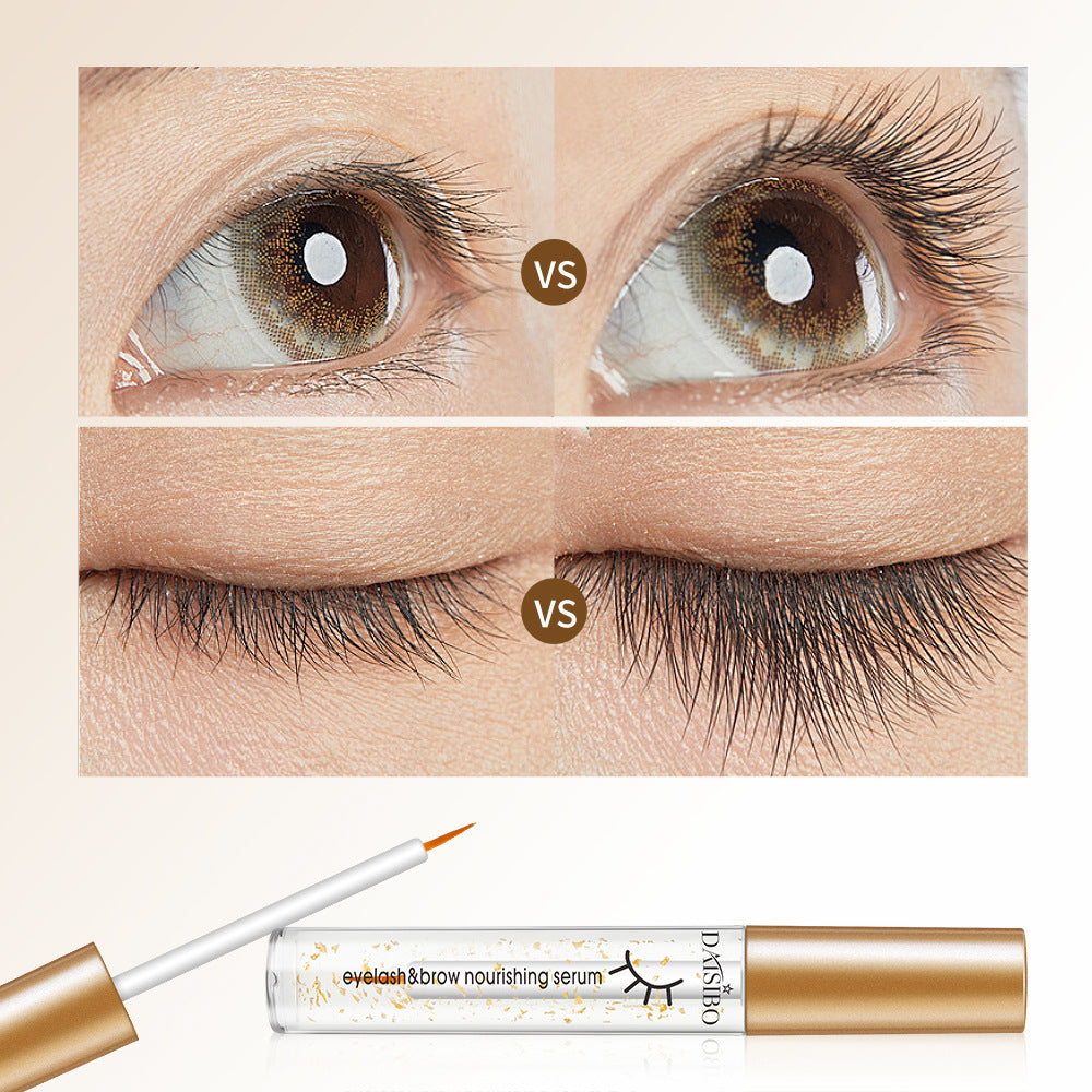 Natural Eyelash Growth Serum - Black Foil Thickening Solution for Longer Lashes