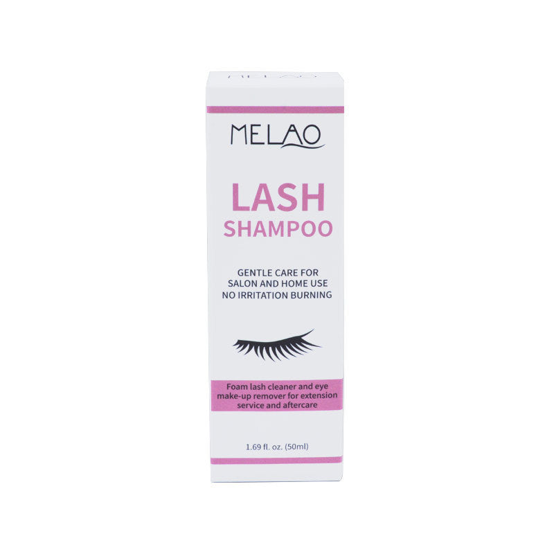 Eyelash Shampoo Moisturizing Frizz Cleaning Solution 50ml for Ladies