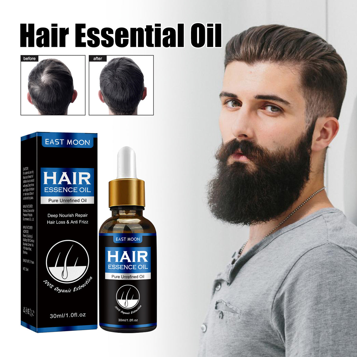 Dense Hair Essence Serum – Nutrition & Growth Support