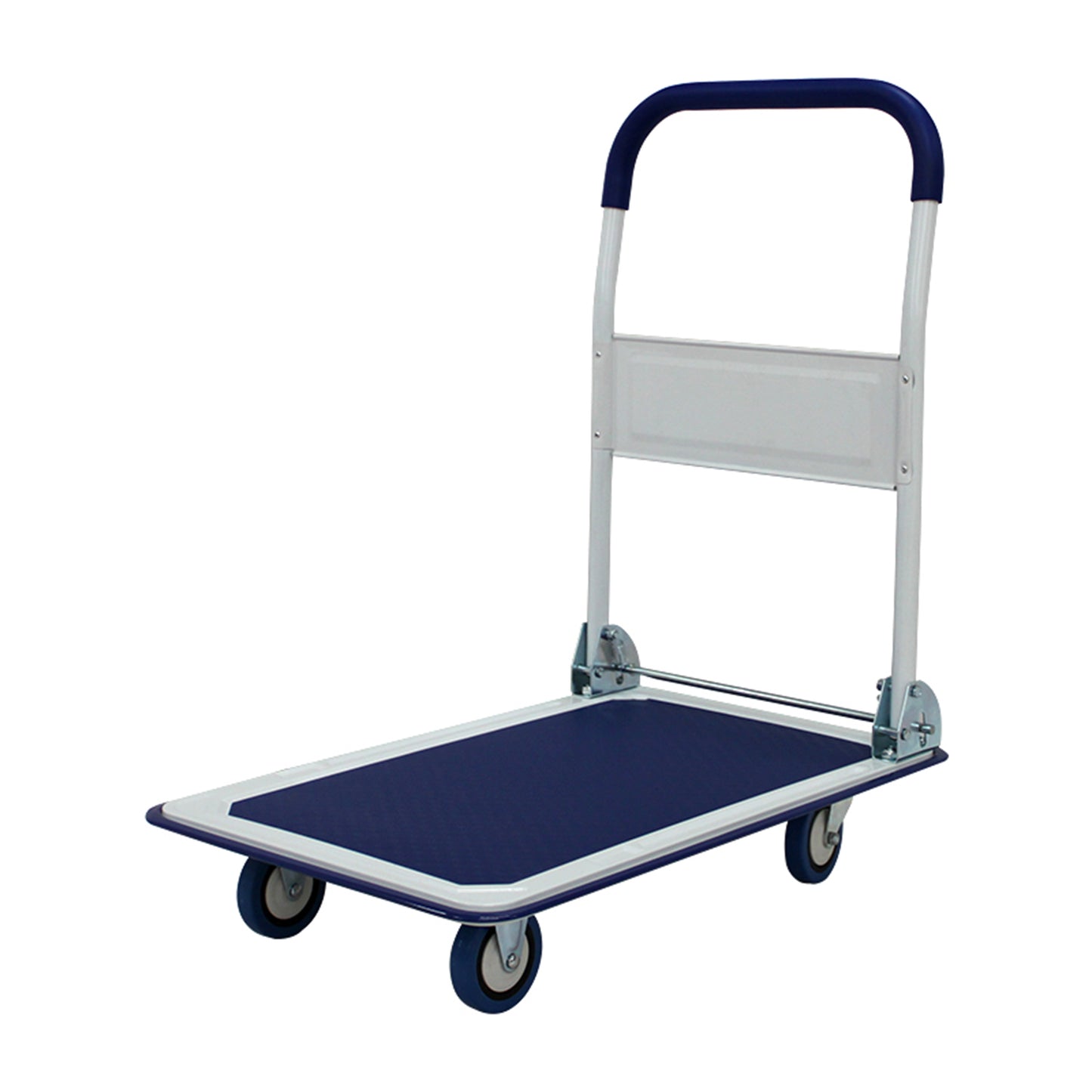 660 lbs Capacity Folding Platform Hand Truck - Blue