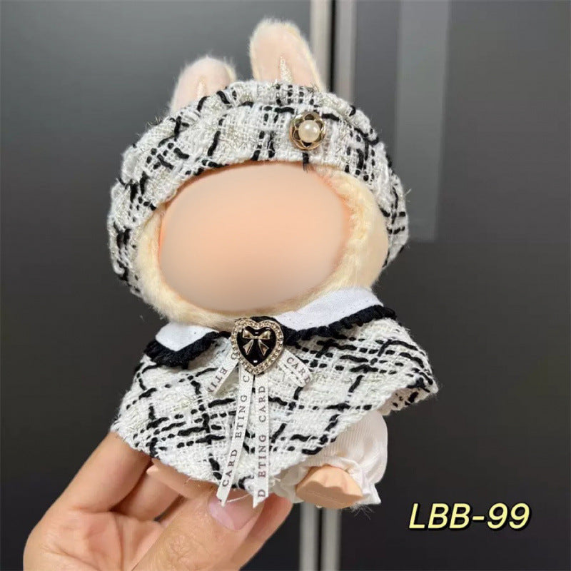 17cm Vinyl Figurine Clothes Set for Collectibles and Decoration