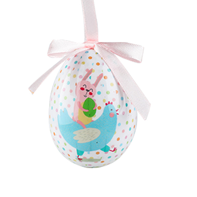 7cm Easter Egg Decorations Set - Waterproof Foam Holiday Ornaments