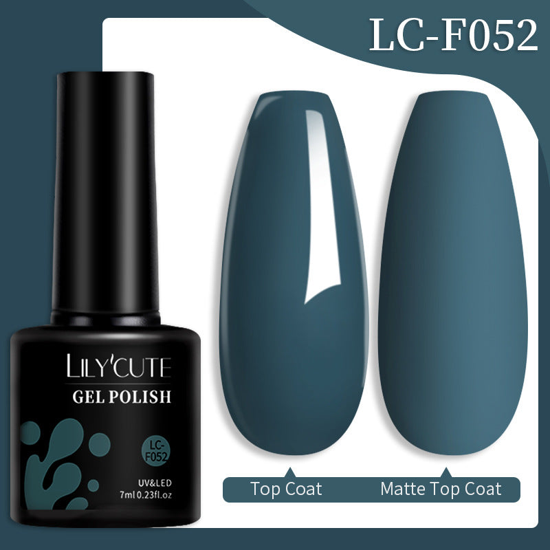 Colored Glitter Nail Glue Set for Nail Art - Waterproof & Non-Flushing