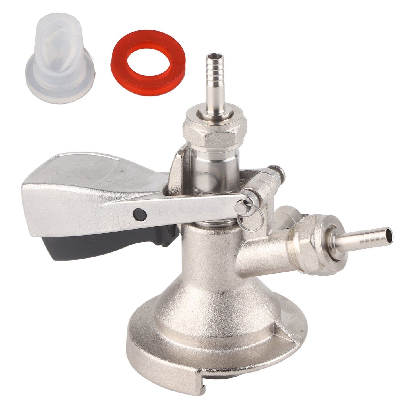 A Type Keg Coupler Stainless Steel Beer Dispenser Connector