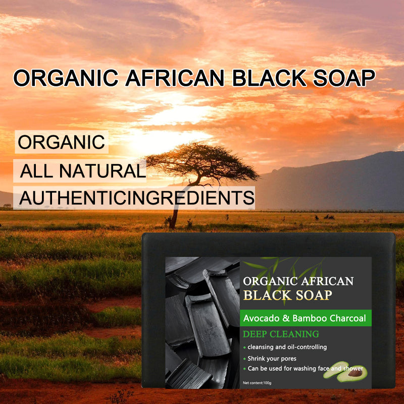 Bamboo Charcoal Bar Soap 100g