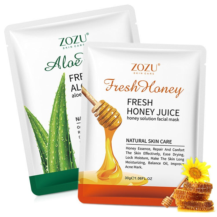 Fruit Flavor Hydrating Facial Mask for All Skin Types - Nourishing Skin Care