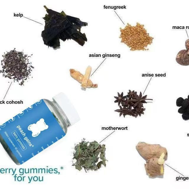 Women Support Berry Soft Gummies - Adult Health & Wellness Supplement