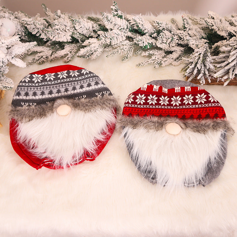 Christmas Knitted Bucket Cover Water Dispenser Dust Cover - Multiple Sizes