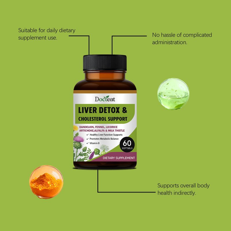 Milk Thistle Extract Softgels - 60 Capsules