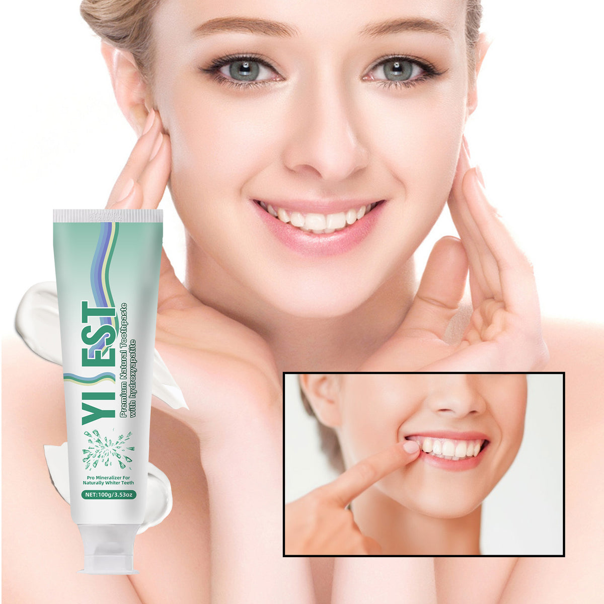 Nano Hydroxyapatite Deodorant Tooth Tut Mint Toothpaste