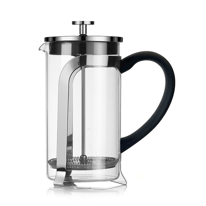 French Press Coffee Maker Borosilicate Glass 350ML-1000ML Household Filter Pot