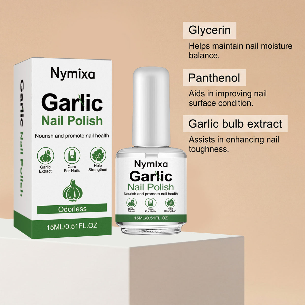 Cuticle Oil Nail Care - Clear Moisturizing Nursing Oil 15ml