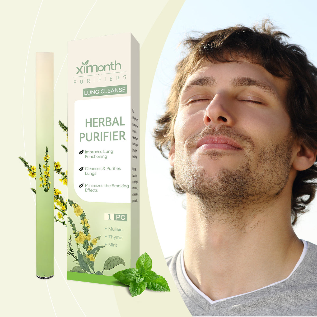 Breathing Relaxation Stick - Herbal Respiratory Care