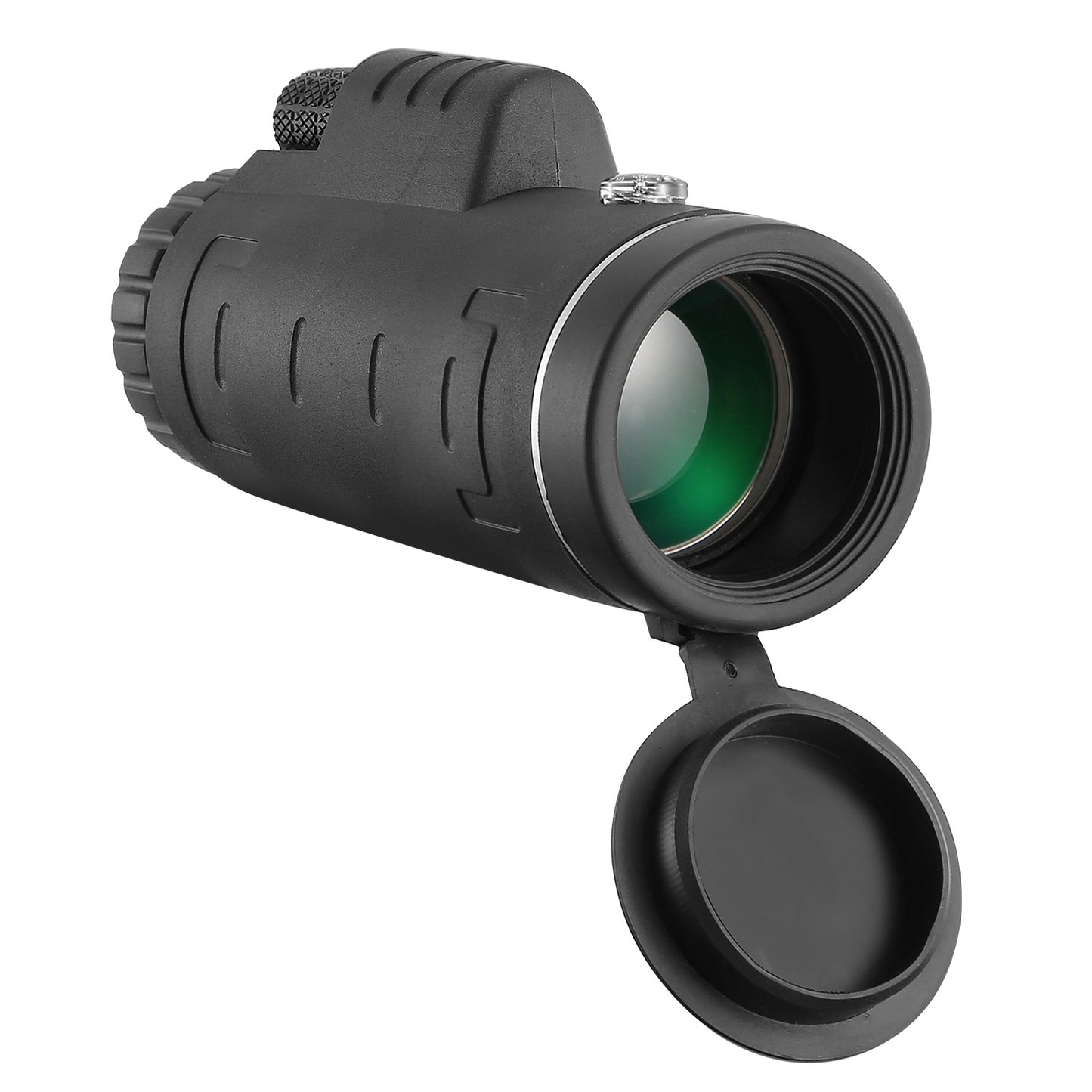 40x40 HD Monocular Telescope with Tripod & Phone Holder - Black