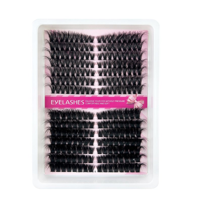 Large Capacity False Eyelashes Set with Mixed Styles for Eye Makeup