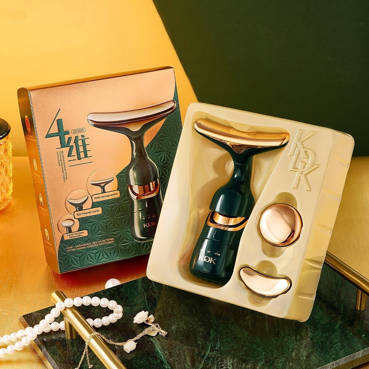 Four-dimensional Massage And Beauty Infusion Device