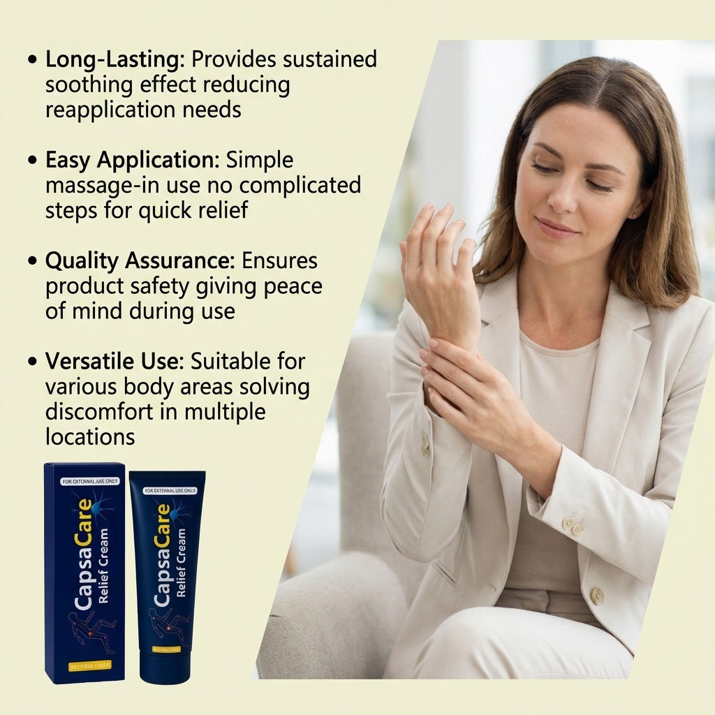 Relieving Cream 100g for Skin Soothing & Moisturizing - CJ