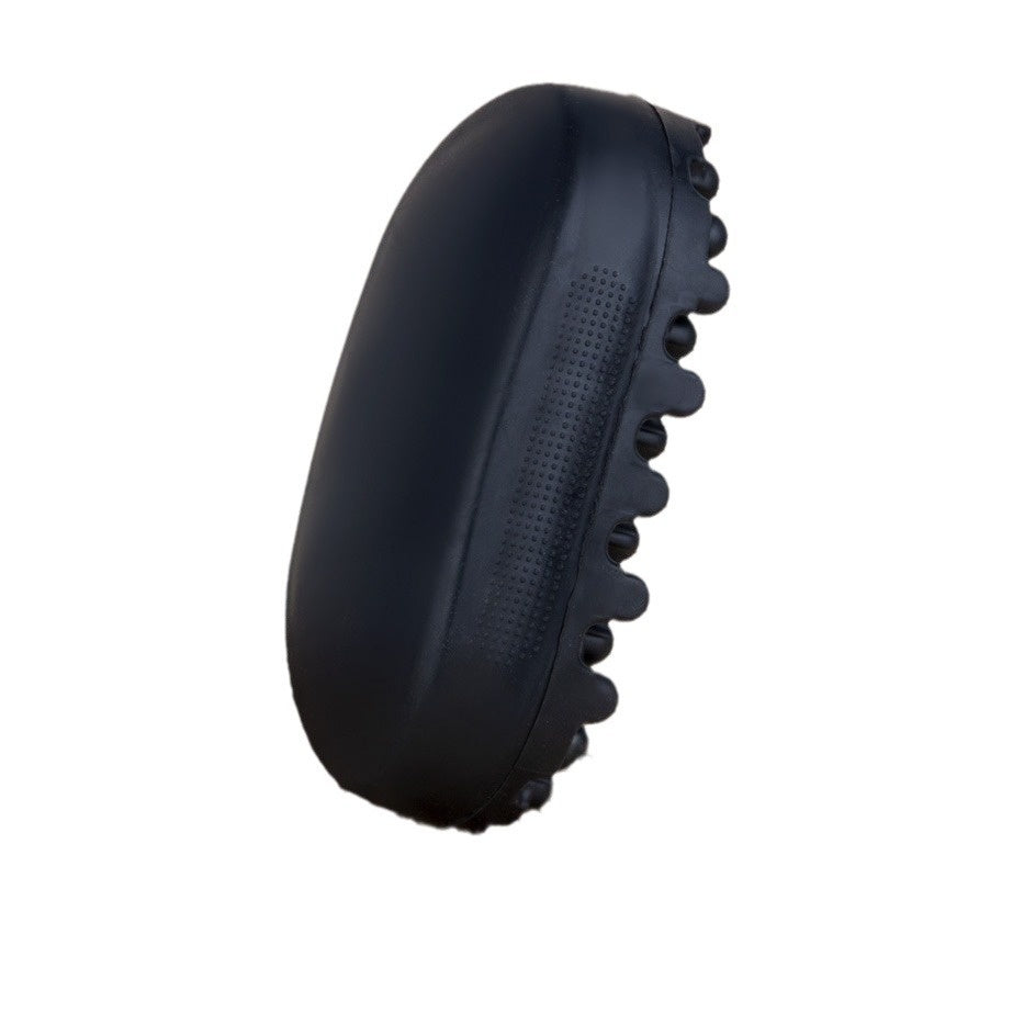 Black Rubber Hair Curler for Salon & Home Hair Styling