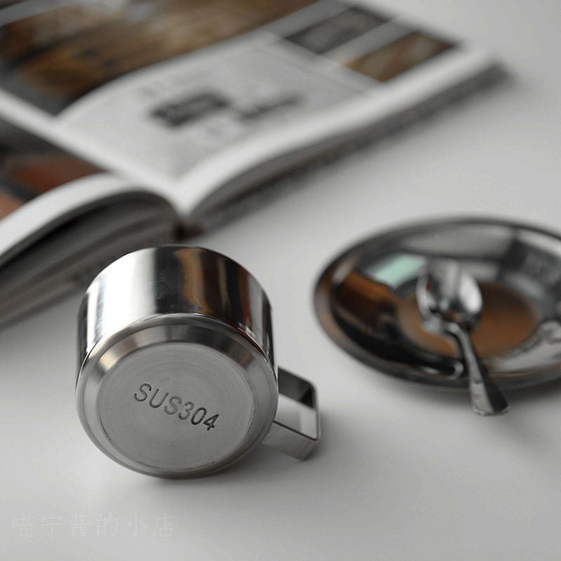 Double-Layer Insulated Stainless Steel Mug - 180ML/200ML for Home & Office
