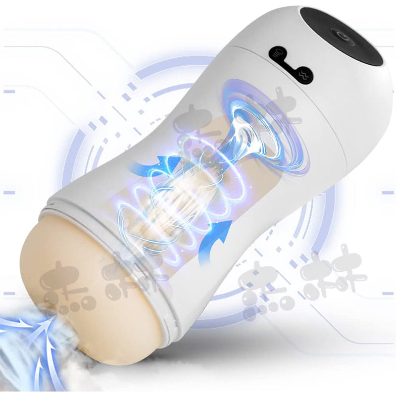Automatic Exercise Clip Suction Airplane Bottle - Intelligent Sound Vibration