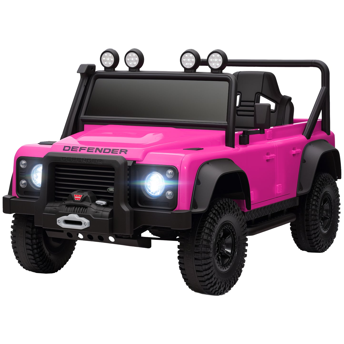 Electric Ride-On Car with Remote Control - Pink