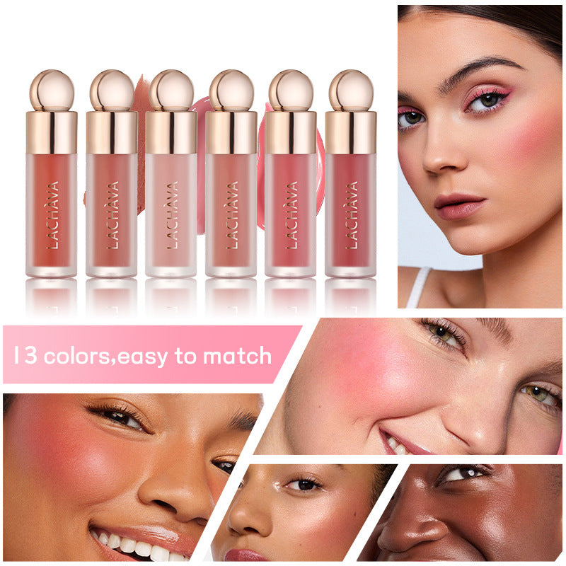 Brightening Nude Blush Makeup Rouge - Repair & Flattering Finish