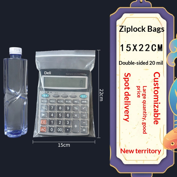 Food-Grade Plastic Packaging Bags Bulk Food Storage Bags for Kitchen