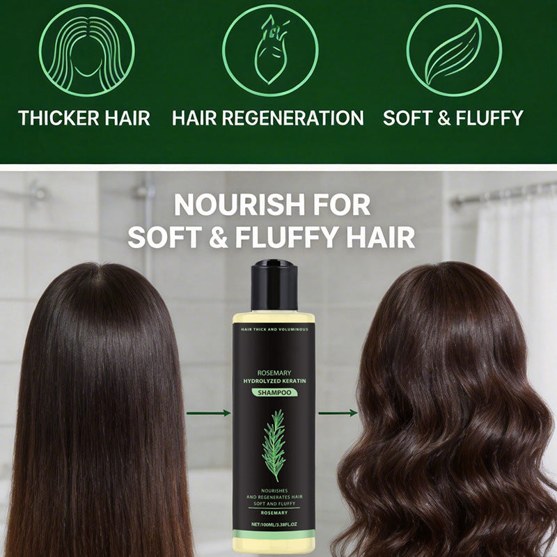 Rosemary Herbal Shampoo - Oil Control & Hair Repair 100ml