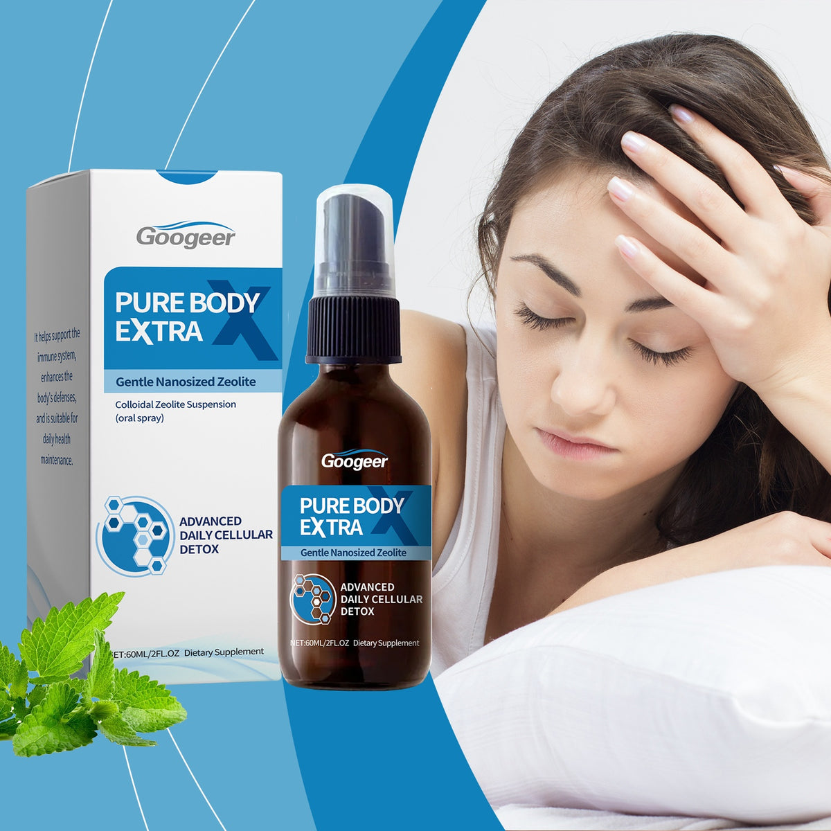 Googeer Body Care Oral Spray Treatment