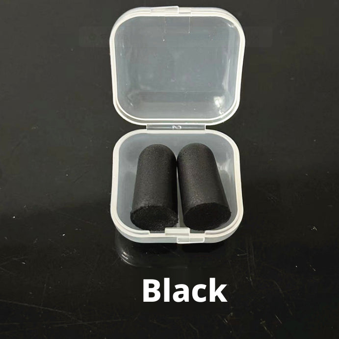 Slow Rebound Sponge Earplugs Sky Blue 1 Pair - Moldable Foam Ear Protection