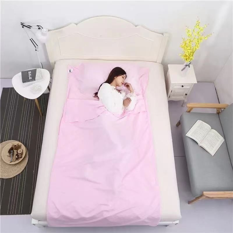 Ultra-Light Cotton Sleeping Quilt Cover - Anti-Dirt Travel Bed Sheet