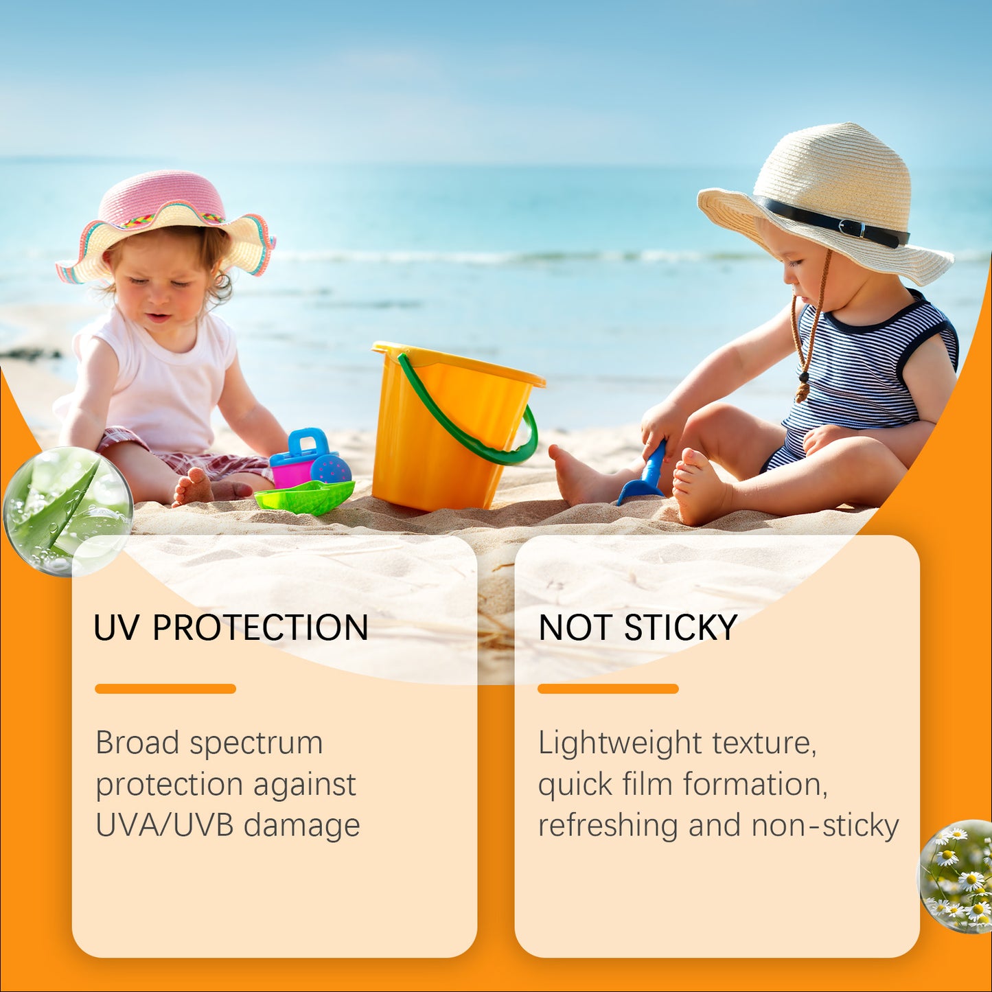 Children's Daily Protective Cream - Moisturizing UVA/UVB Skin Care