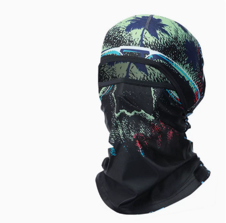 Ice Silk Head Cover Men’s Sunscreen Mask Outdoor Sport Face Mask