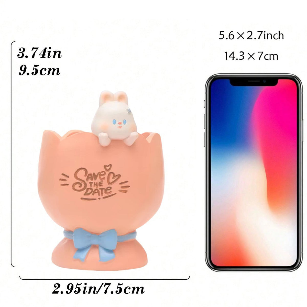 Resin Cartoon Animal Planters - Cute Succulent Flower Pots in Rabbit, Lamb, Cat & Panda Styles