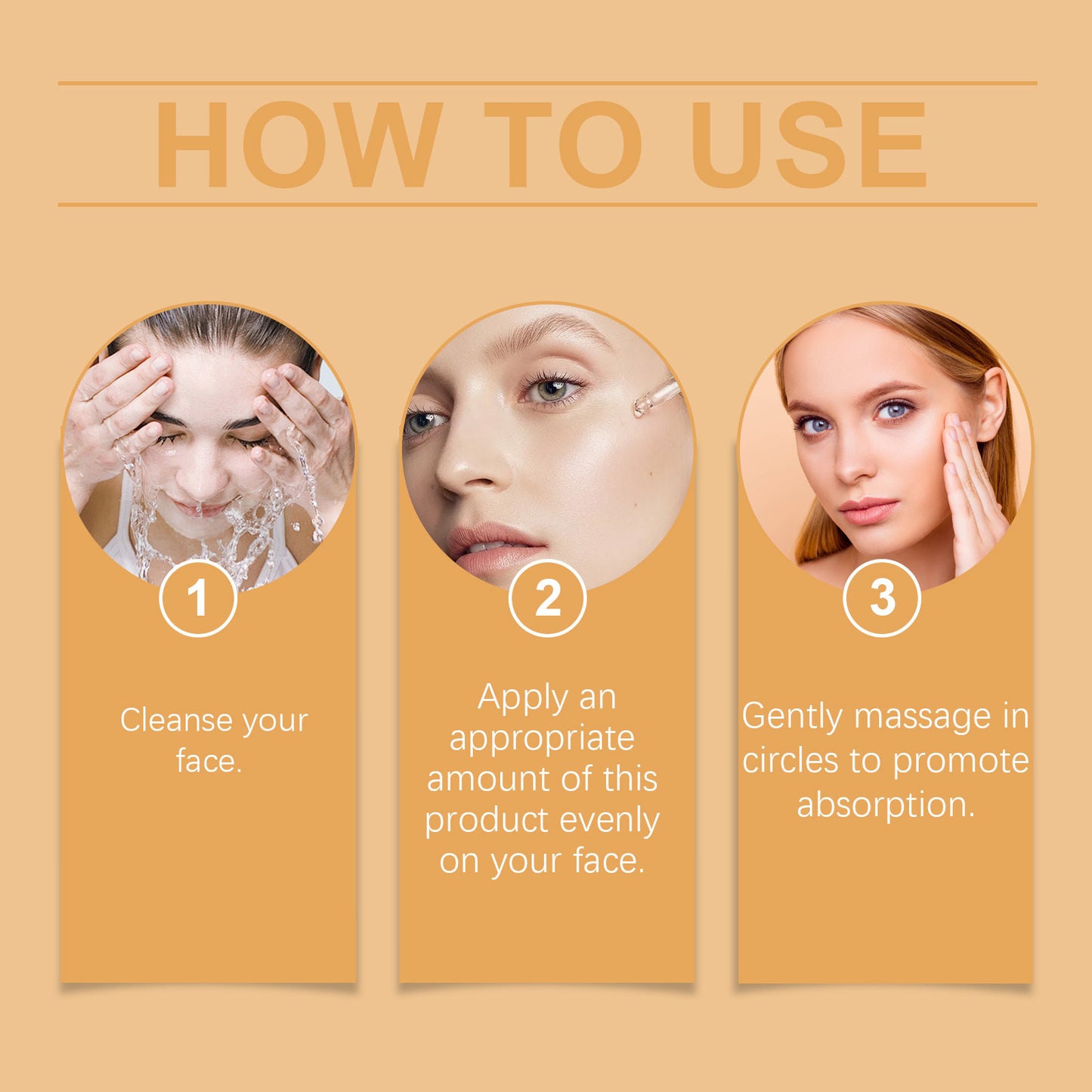 Anti-Aging Facial Serum with Vitamin E & Centella Asiatica - 30ml