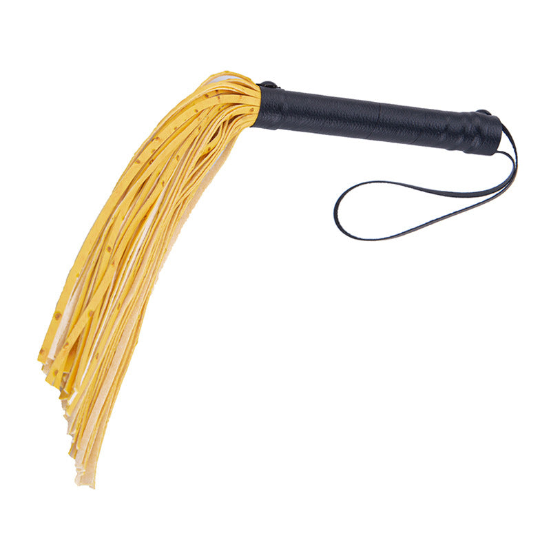 Men's PU Leather Whip Prop for Adult Play - BF 40621