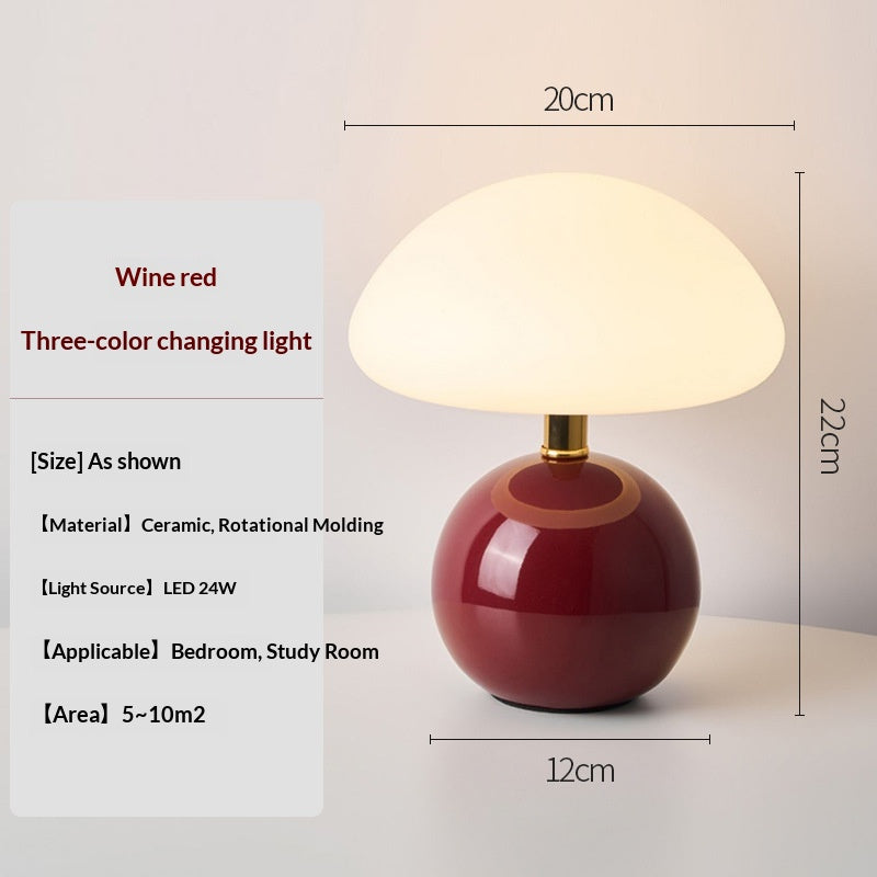Color-Changing LED Desk Lamp with Multi-Color Options and USB Power