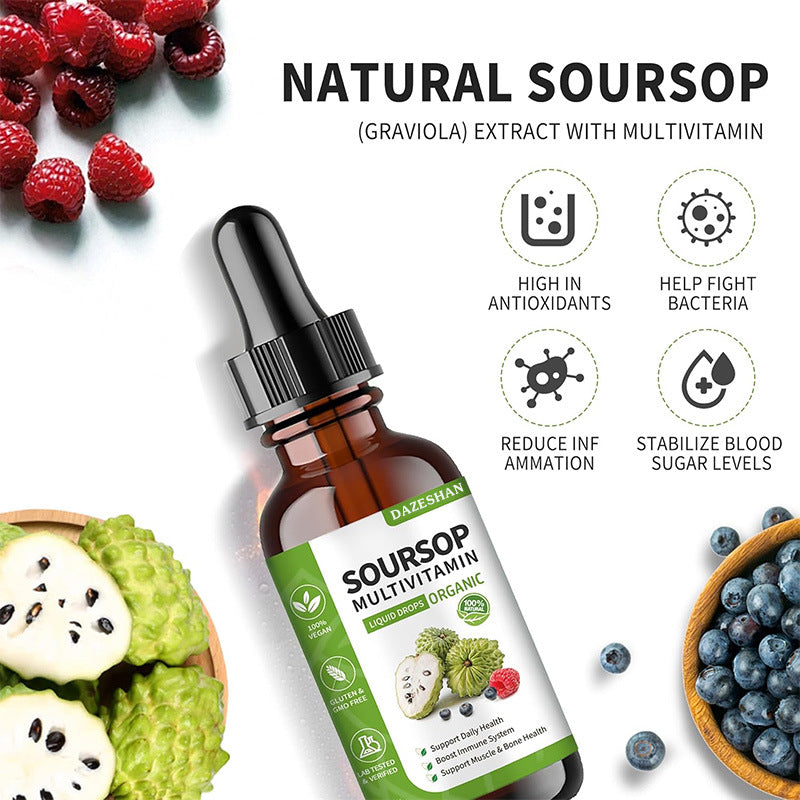 Annona Prickly Fruit Tincture 60ml Natural Health Supplement