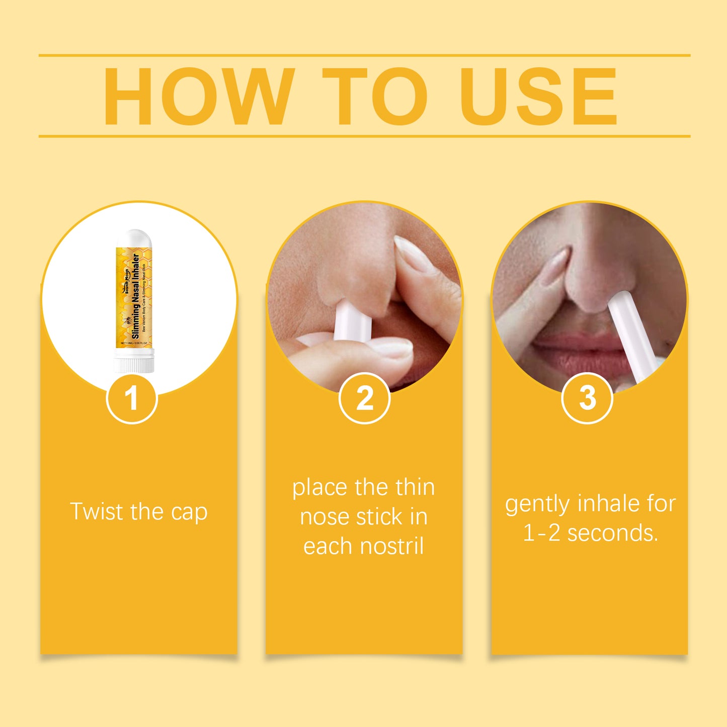 Bee Venom Body Shaping Nose Stick - Firming & Skin Contouring Balm