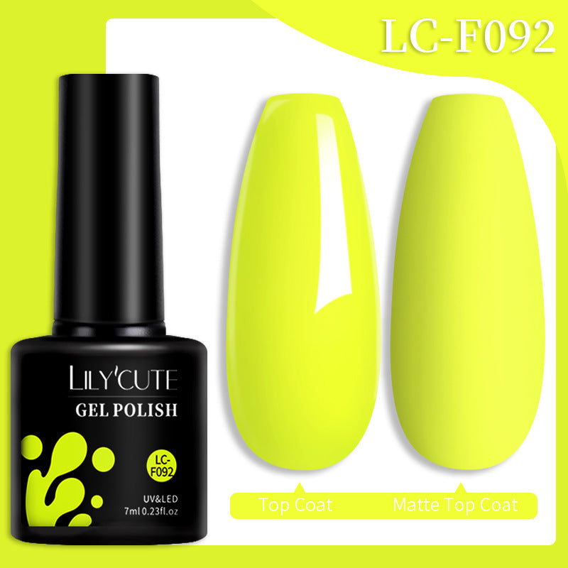 Colored Glitter Nail Glue Set for Nail Art - Waterproof & Non-Flushing
