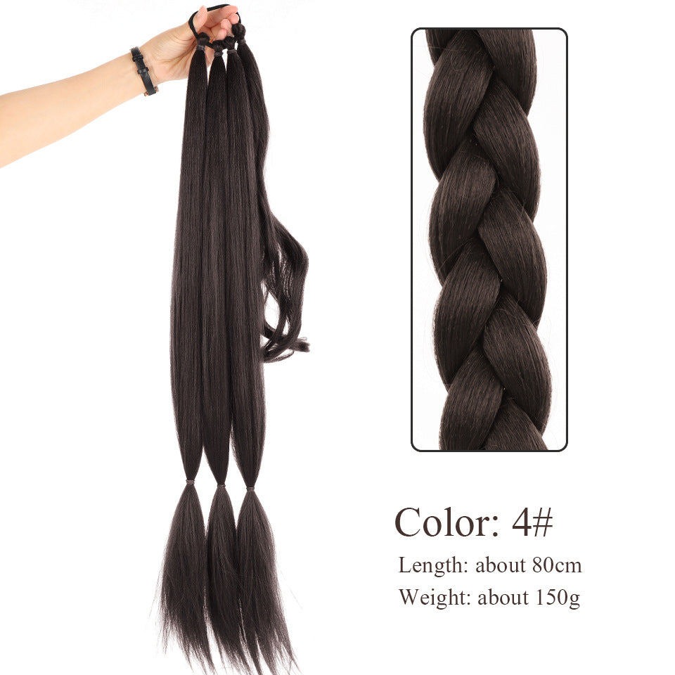 Long Horsetail Wig Synthetic Hair High Temperature