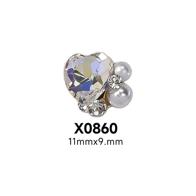 Rock Sugar Nail Crystal Rhinestone Kit for Nail Art - Multiple Styles & Sizes