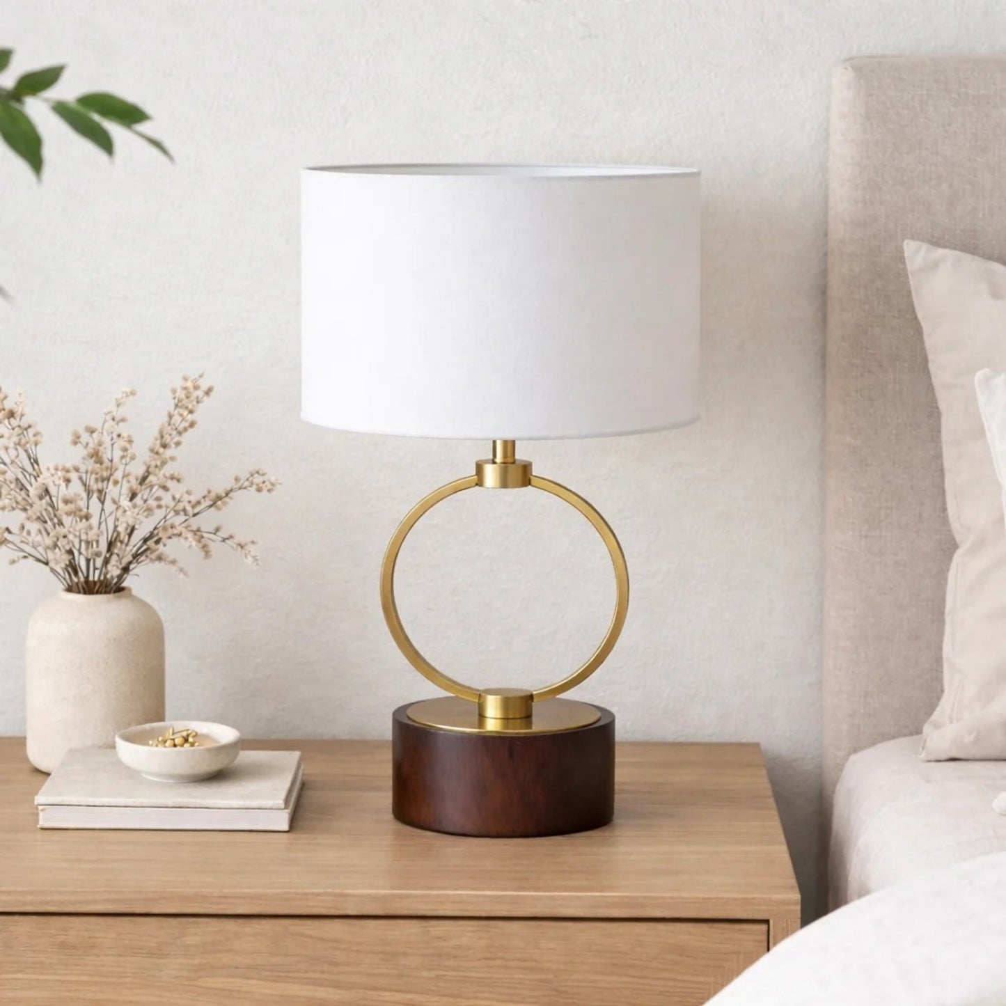 Bedroom Table Lamp Nordic Home Creative Romantic Warm Metal Study