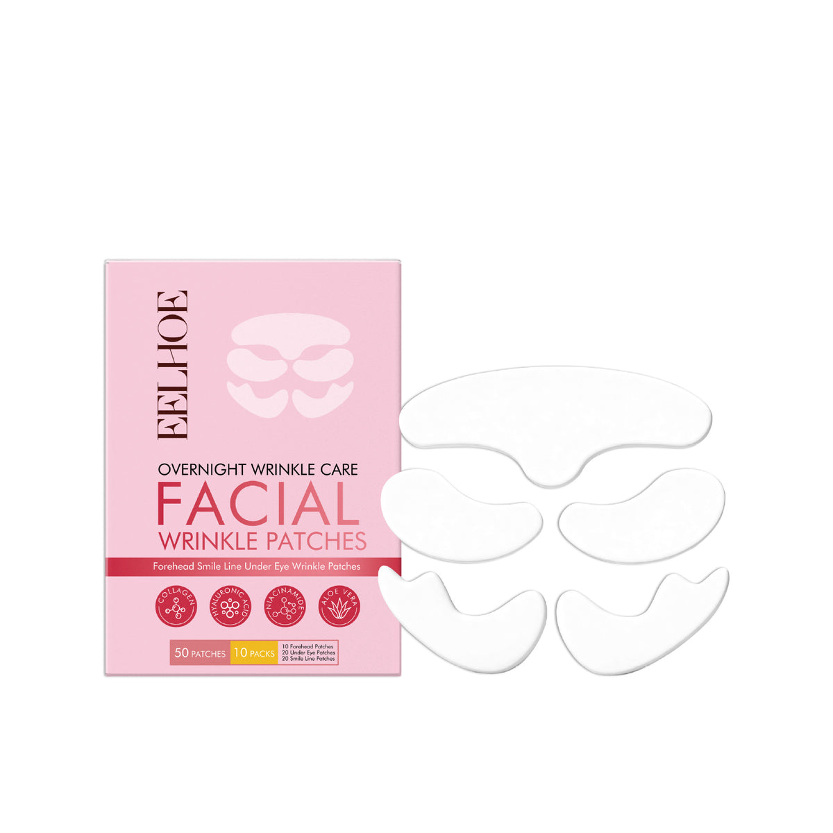 Collagen Anti-Wrinkle Patches - 50 Patch Set