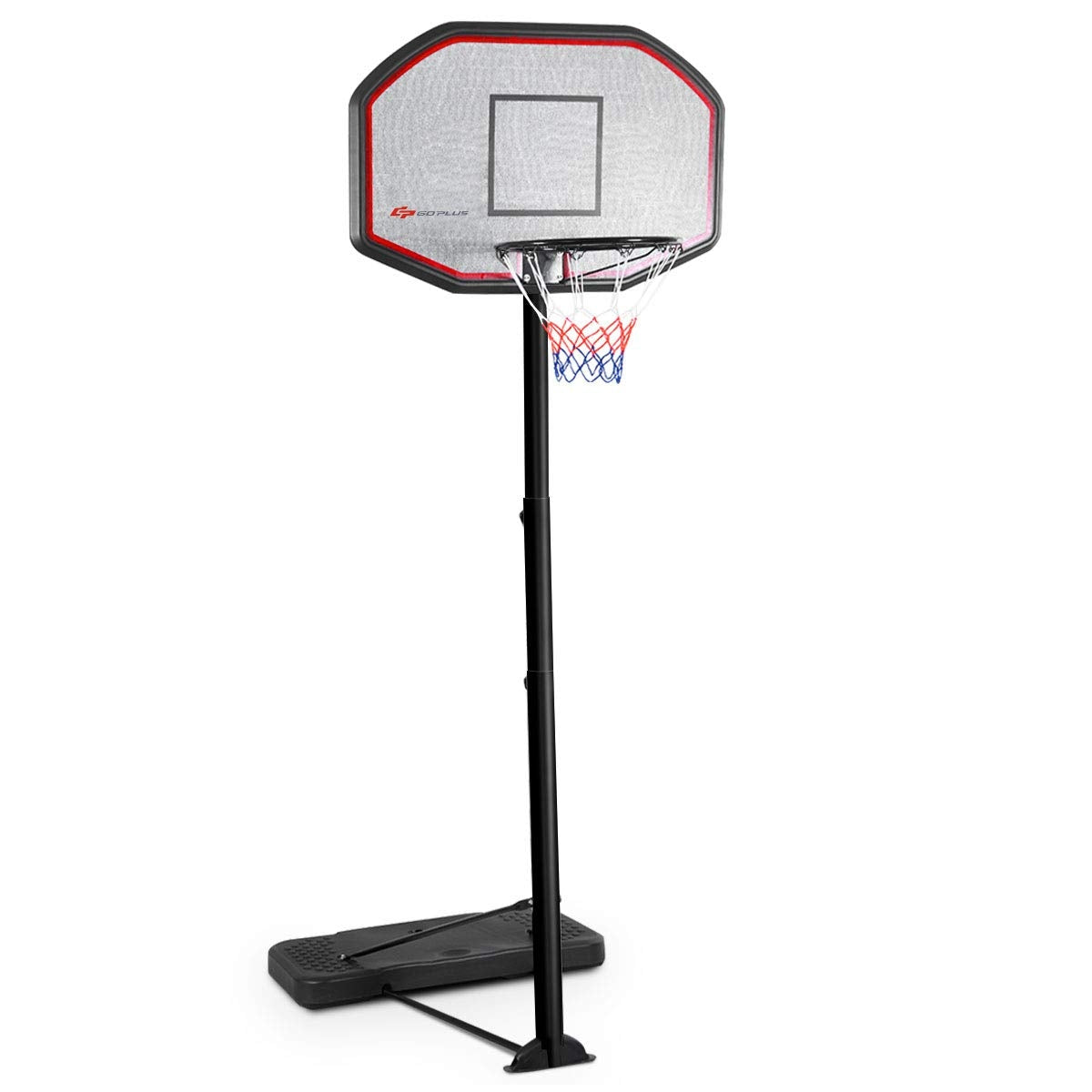 Height Adjustable 43 Inch Indoor Outdoor Basketball Hoop