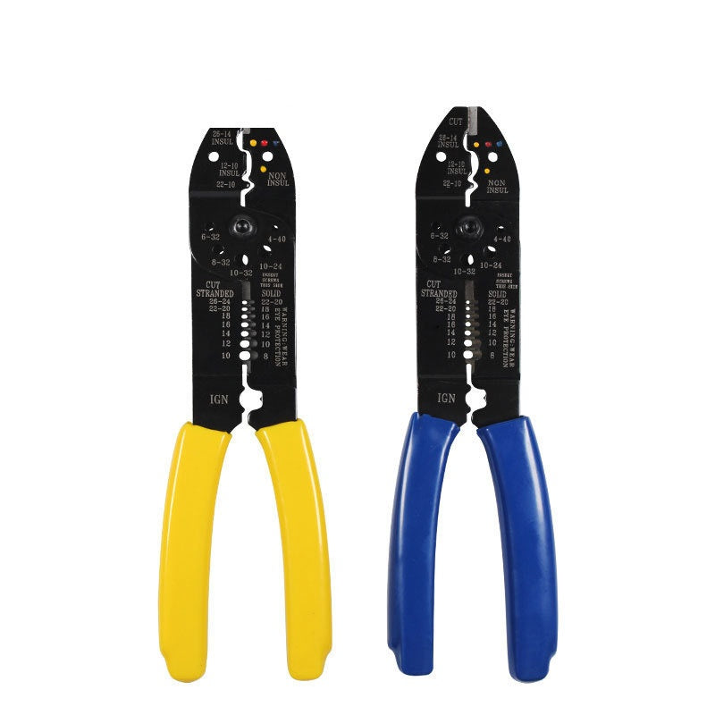 Multi-Functional Wire Crimper Tool for Terminal and Cable Crimping